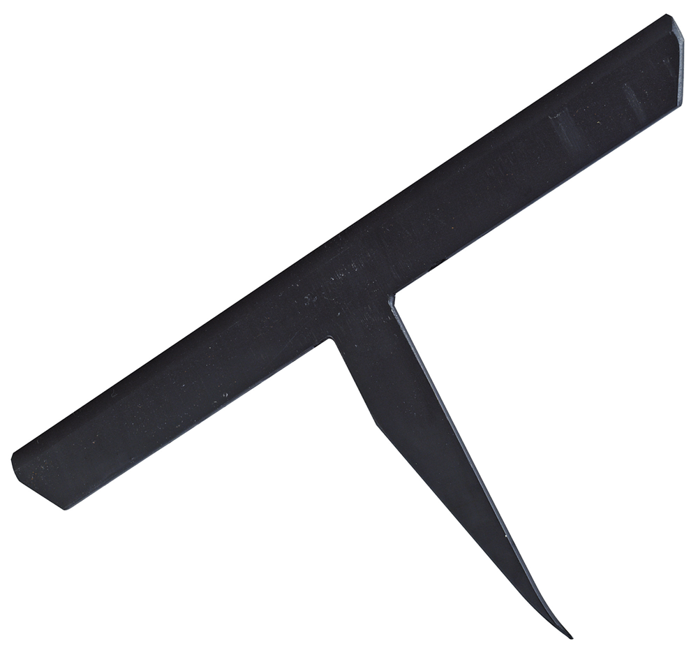 AAMBEELD 310MM GEBOGEN PUNT AFGESCHUIND LINKS FR