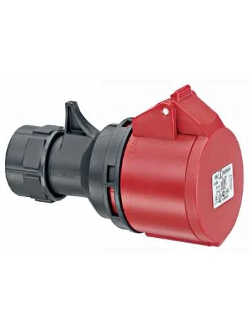 CEE KOPPELSTEKKER IP44 5P/32A 400V ROOD REF:K52S30 ABL