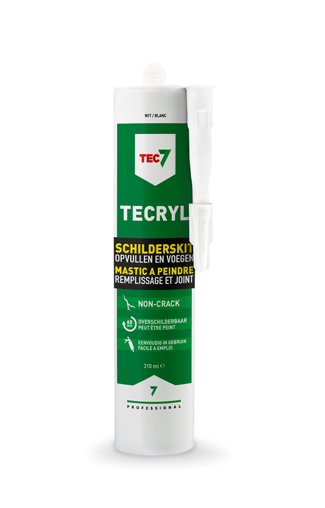 PROFESSIONELE SCHILDERSKIT TECRYL WIT 310 ML REF:528100000