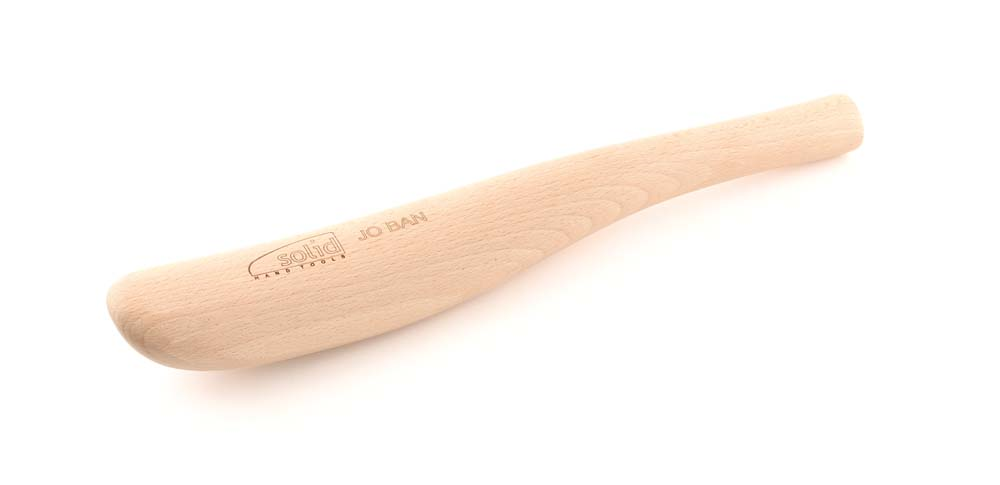 LOODKLOPPER BANAANVORM 340MM JO BAN SOLID RED