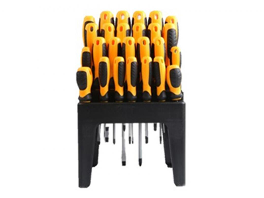 SET 26 SCHROEVENDRAAIERS CRV + HOUDER REF:340486 IRONSIDE