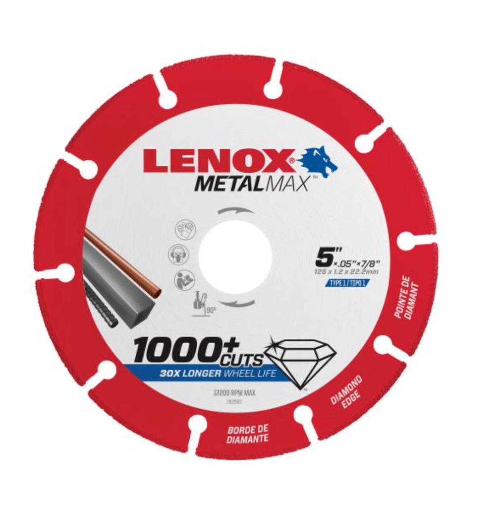 DOORSLIJPSCHIJF DIAMANT METAL MAX 230X2.1X22.22MM REF:2030870 LENOX