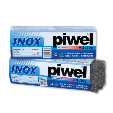 ROESTVRIJ STAALWOL 3X30G REF:22300-4-12 PIWEL