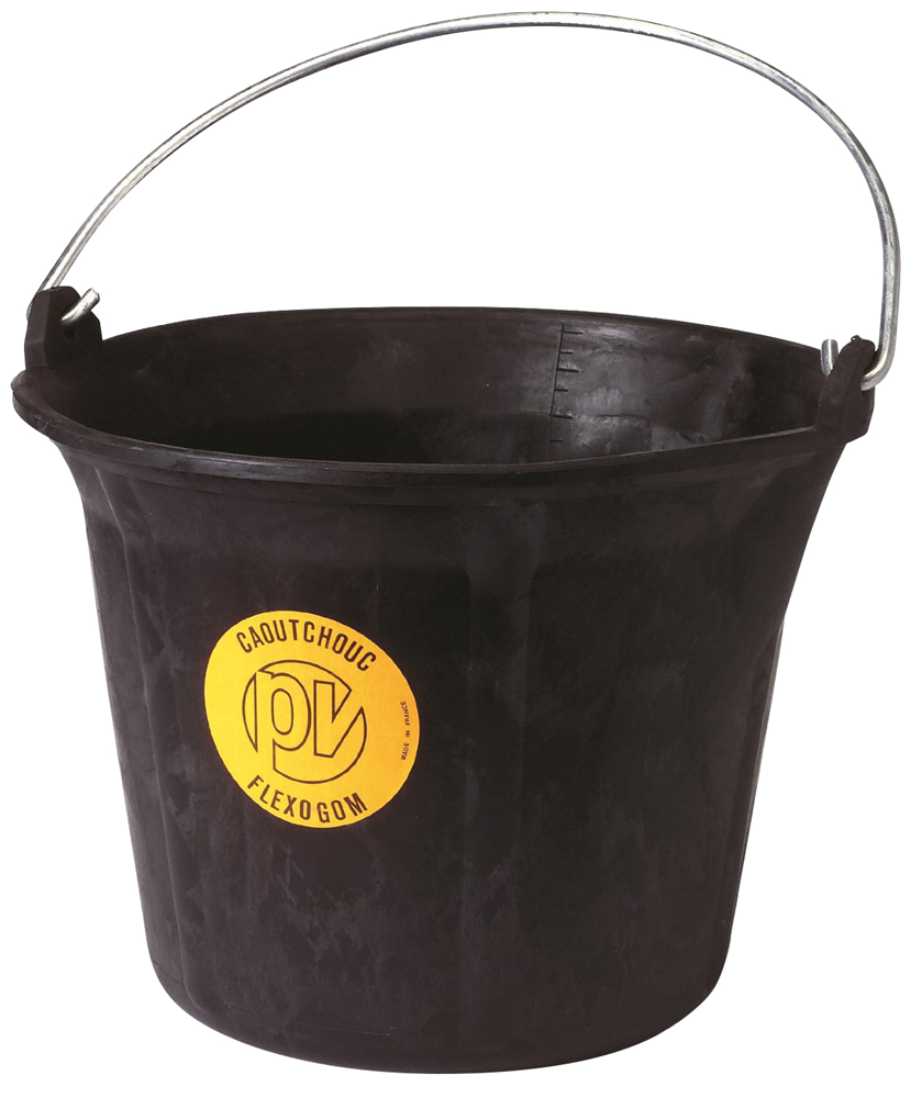 BOUWEMMER RUBBER ZWART FLEXOGOM 11L ⌀33 VM 360002