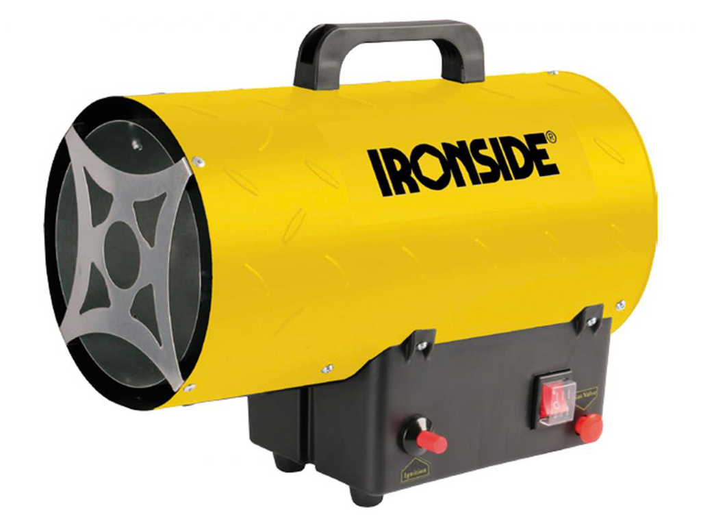 VERWARMING HETELUCHTKANON GAS REGUL. PROPAAN 30KW REF:702464 IRONSIDE