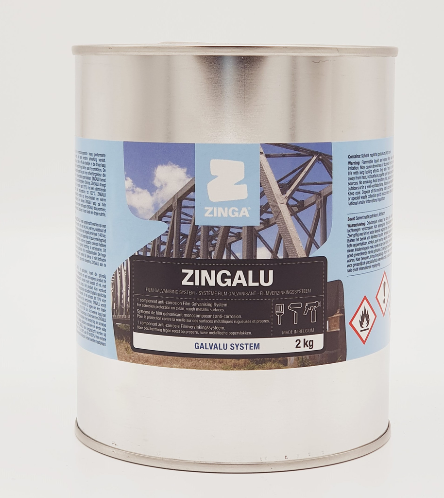 ZINGALU 2KG REF:ZZALU -P2KG -AA ZINGA