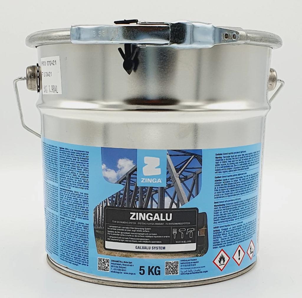 ZINGALU ZINKCOATING 5KG REF:ZZALU -P5KG -AA ZINGA