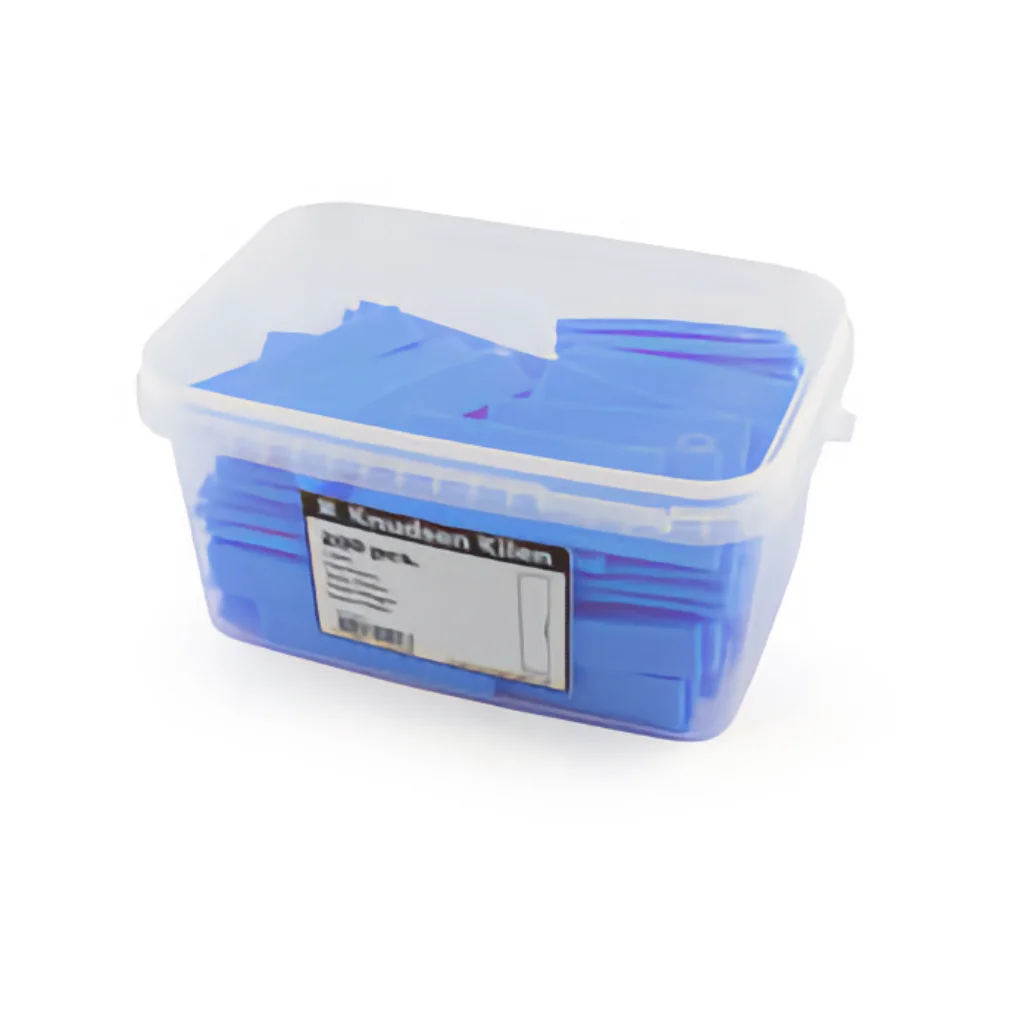 PLATTE SPIEËN - BLAUW - 100X22X1MM - PER 200 ST REF:KN 8701823K KNUDSEN