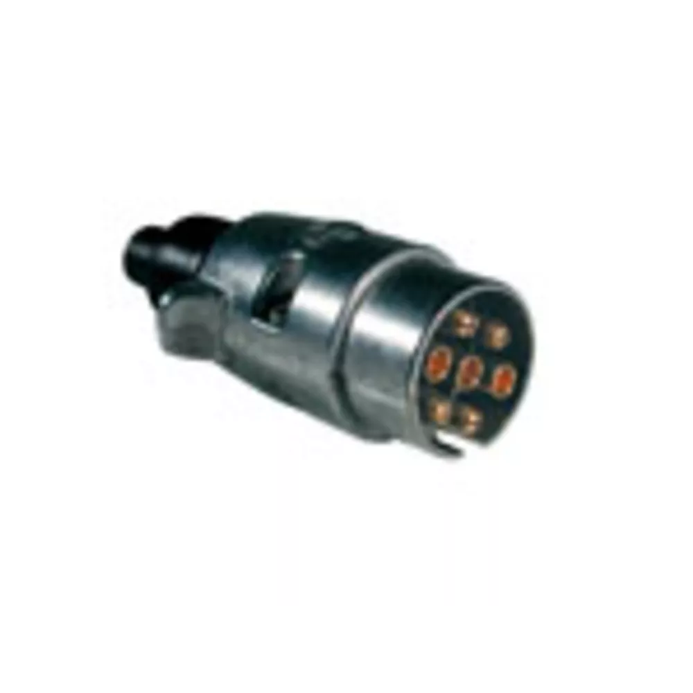 STEKKER 7-POLIG ALU 12V / BLISTER REF:140002-P4