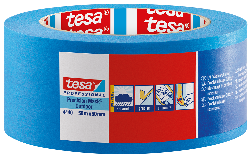 TESA PREC. MASK OUTD. 26 W. OUTD. BLAUW 50MX50MM REF:04440-00004-01 TESA PRO
