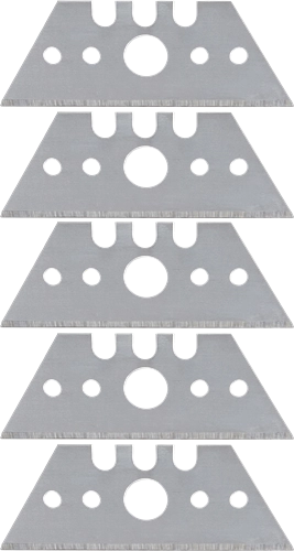5 TRAPEZIUM MESSEN IN BOX - 0,50 X 52MM REF:4185000