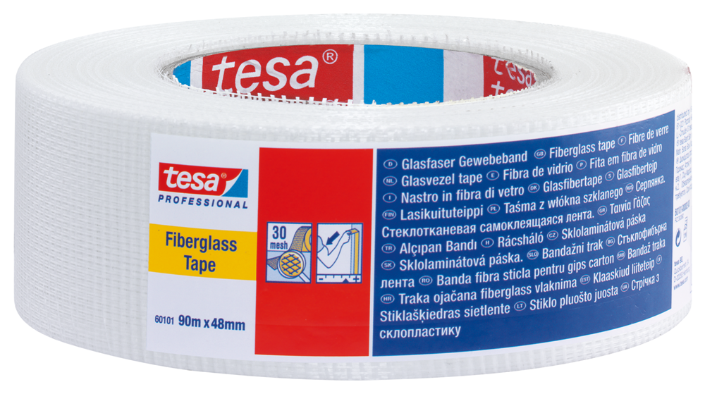 TESA SELF-ADHESIVE FIBREGLASS BEIGE 45MX48MM REF:60101-00001-01 TESA PRO