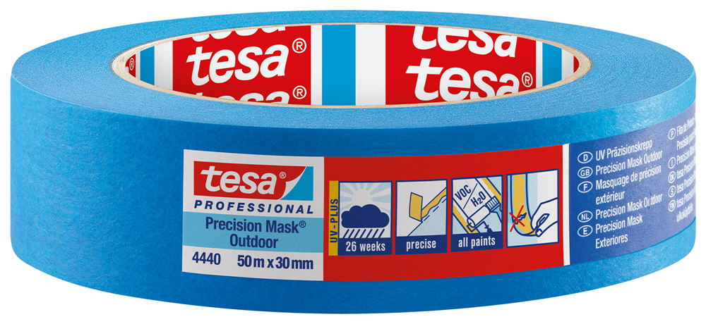 TESA PREC. MASK OUTD. 26 W. OUTD. BLAUW 50MX30MM REF:04440-00002-01 TESA PRO