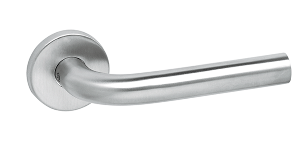 LITA INTERACC PAAR OP RONDE ROZET RVS MAT REF:W0906