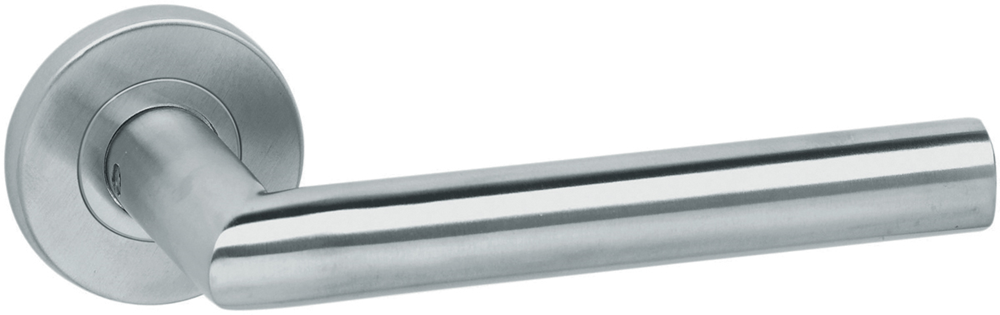 TRIO INTERACC PAAR OP RONDE ROZET RVS MAT REF:W1016