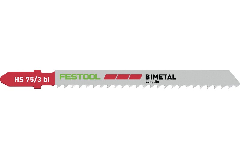DECOUPEERZAAGBLAD HS 75/3 BI/5 REF:204336 FESTOOL