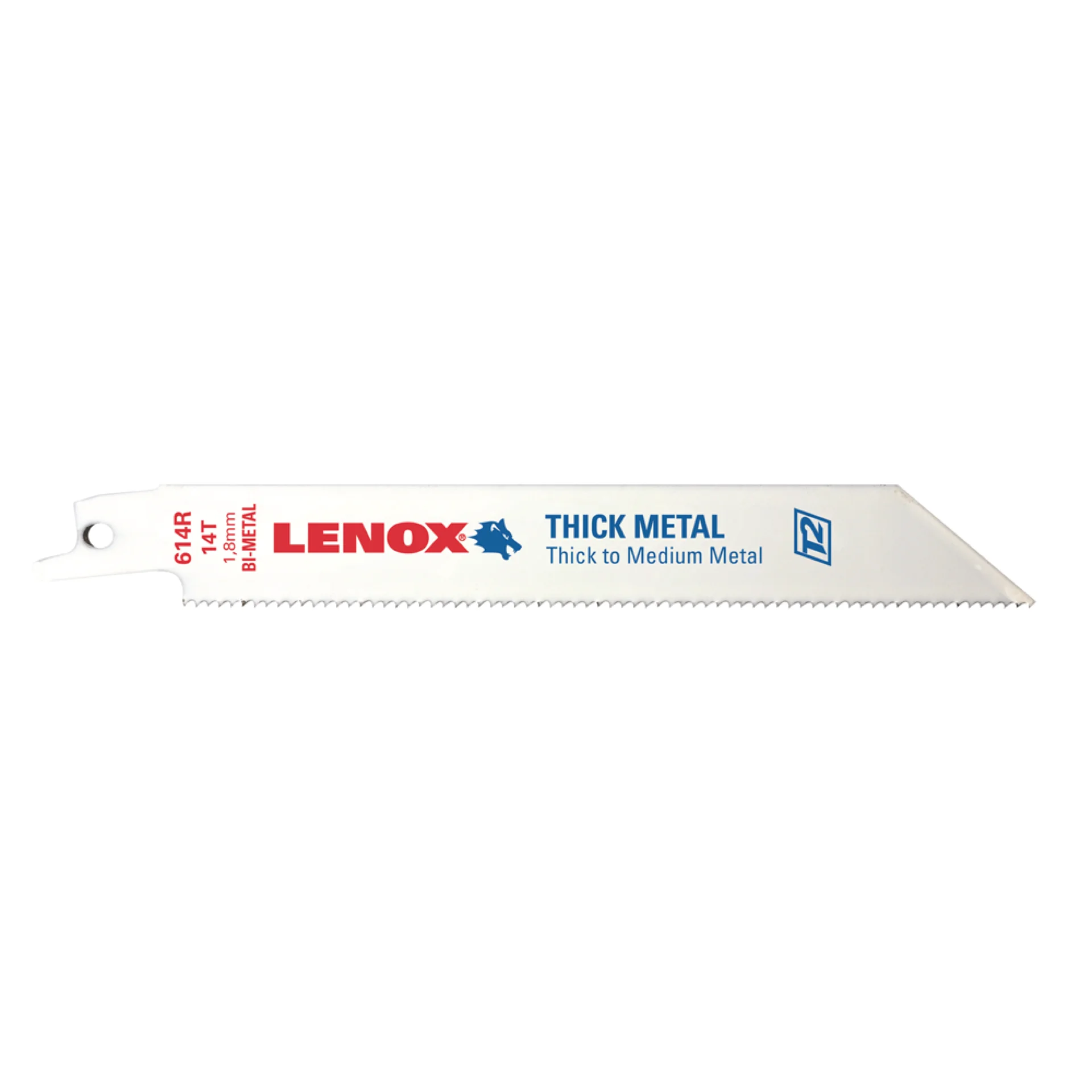 RECIPROZAAGBLAD 614R 152 X 19 X 0,9 MM 14 TPI REF:20564614R LENOX