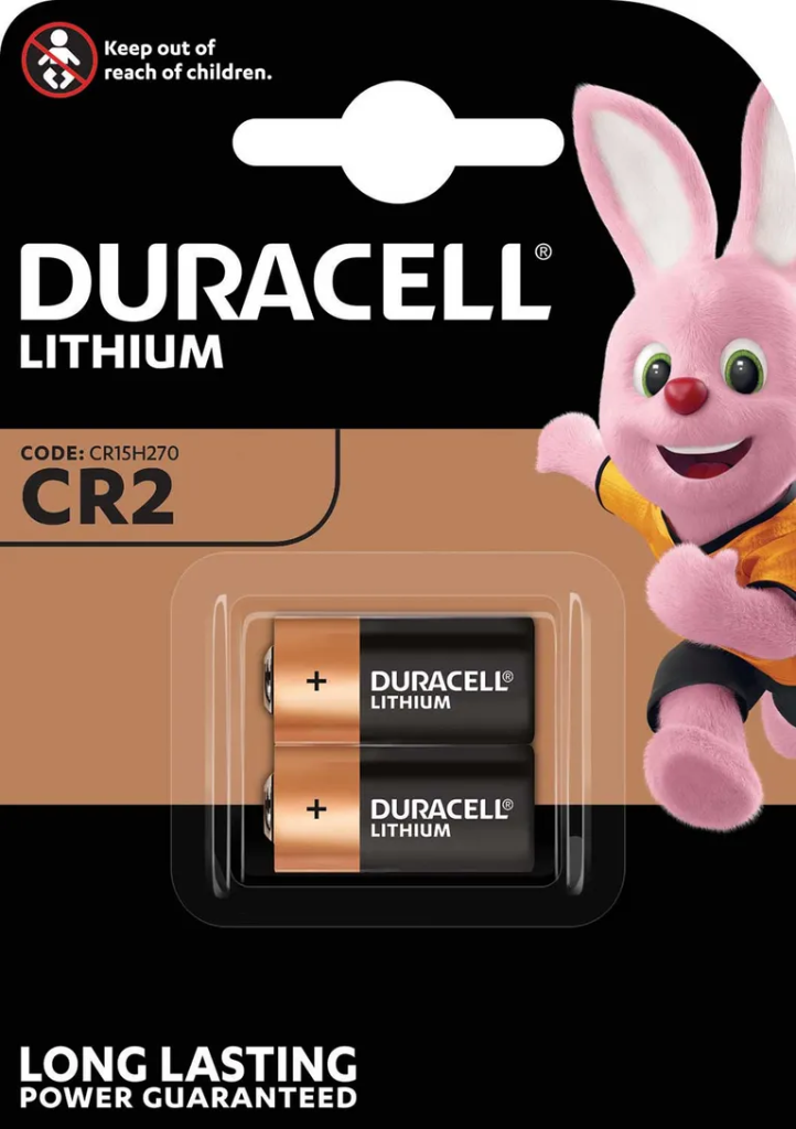 BATTERIJ CEL CR2 LITHIUM 3V 2X REF:163755131 DURACELL