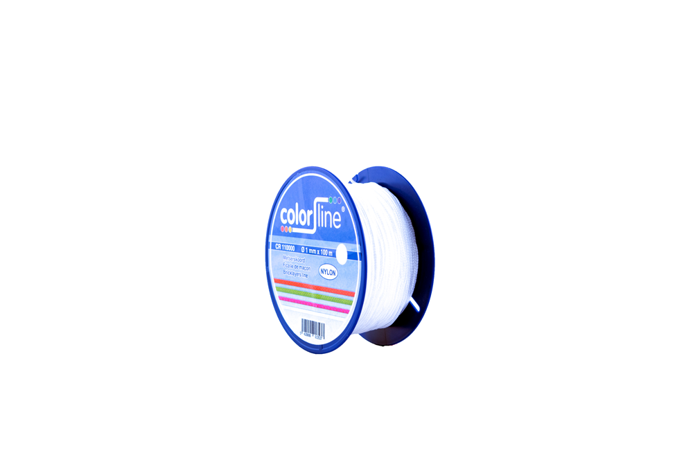 METSERSKOORD 1MMX100 M NYLON WIT CR 110000 COLOR L