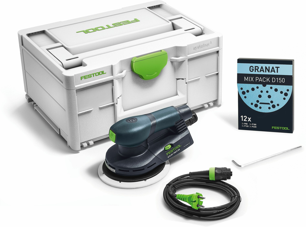 EXCENTERSCHUURMACHINE ETS EC150/5 EQ-PLUS REF:576329 FESTOOL