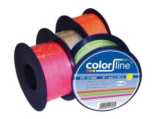 METSERSKOORD 1MMX100 M NYLON FLUO ROZE CR 152000 COLOR LINE