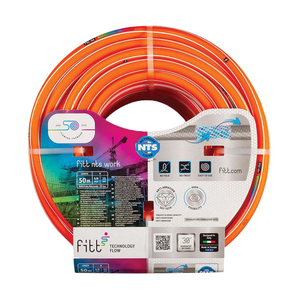 NTS WORK 3/4 25M ORANJE REF:7605.3425 SCALA PLASTICS