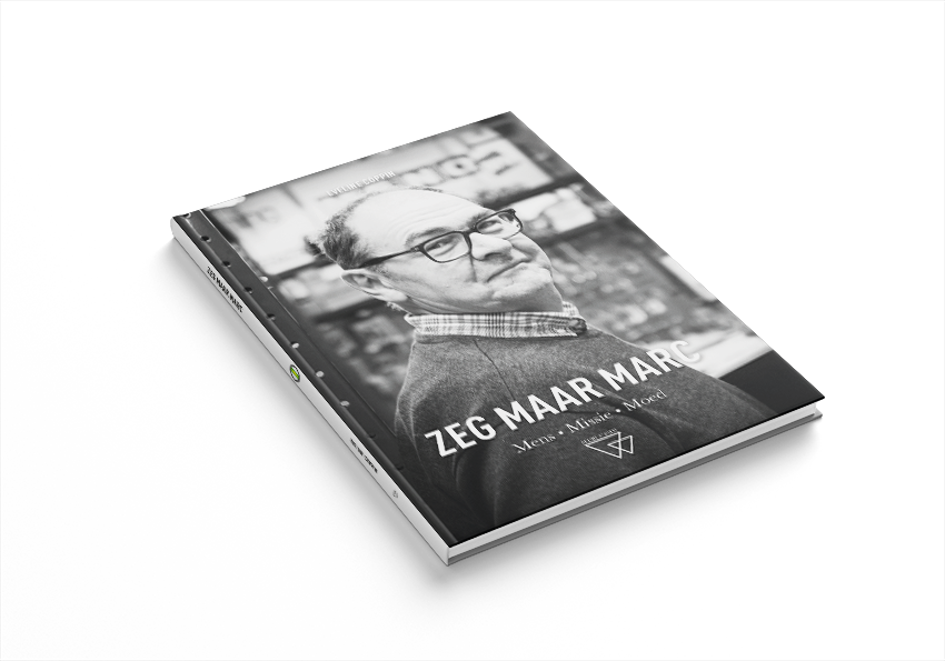 BOEK: ZEG MAAR MARC  -  MENS - MISSIE - MOED (ISBN 978-94-92419-79-8)