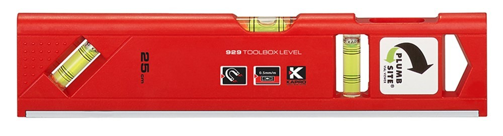 WATERPAS COMPACT TORPEDO PLUMBSITE 25CM REF: KP 929-01