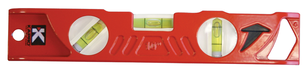 WATERPAS COMPACT TORPEDO PLUMBSITE 25CM KP 923-10 KAPRO