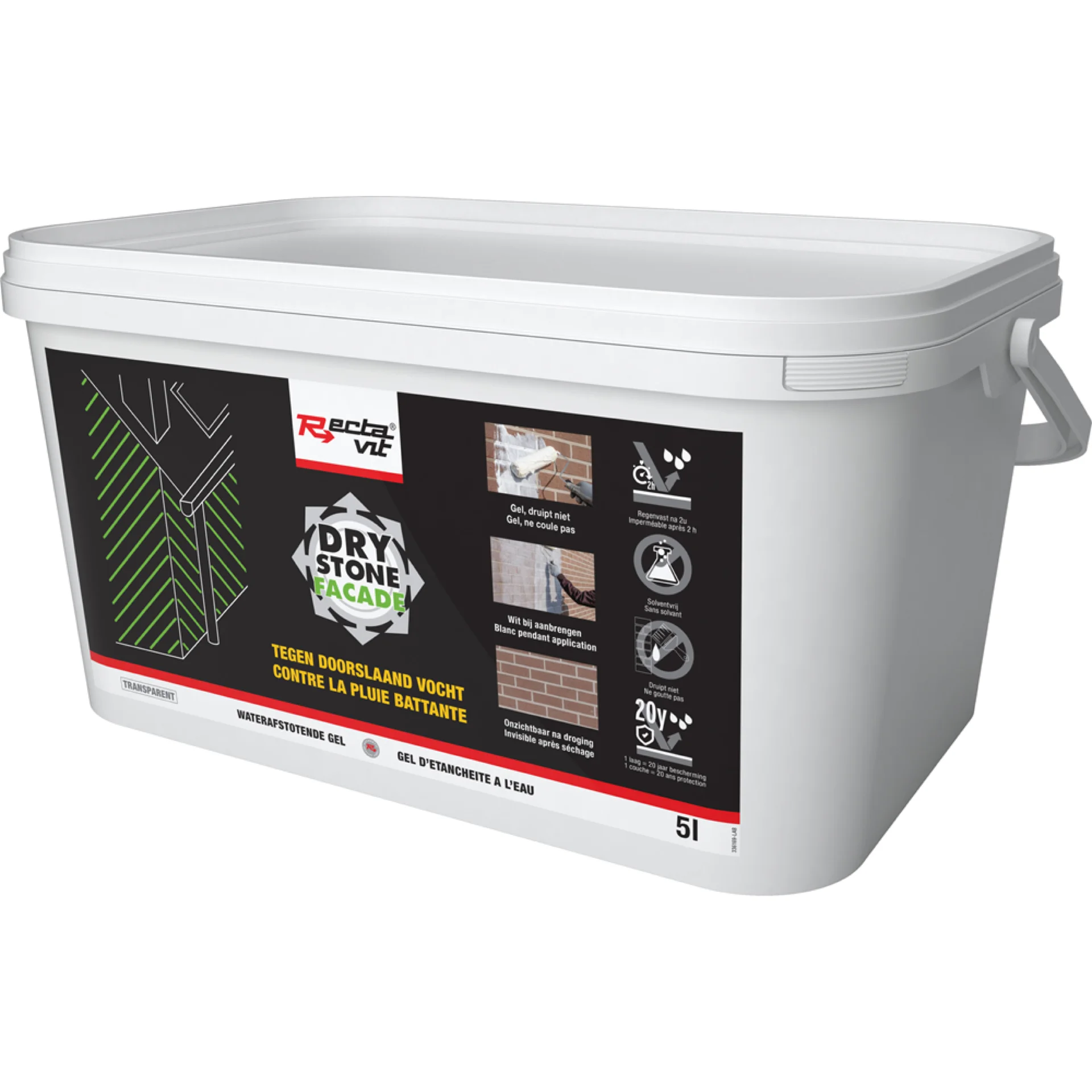 DRYSTONE FACADE 5L(25M²) REF:147276 DRYSTONE