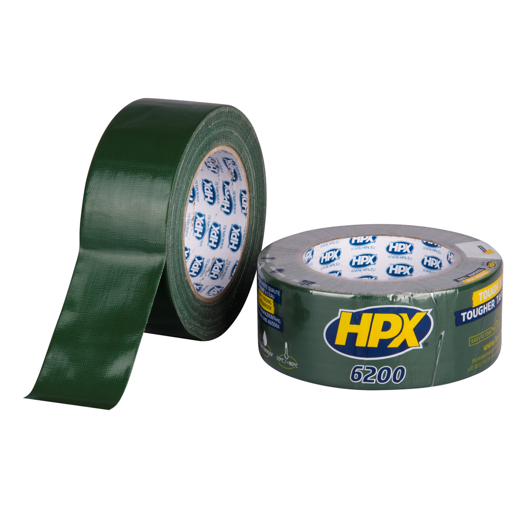 CG5025 Pantsertape - groen 48MM X 25M