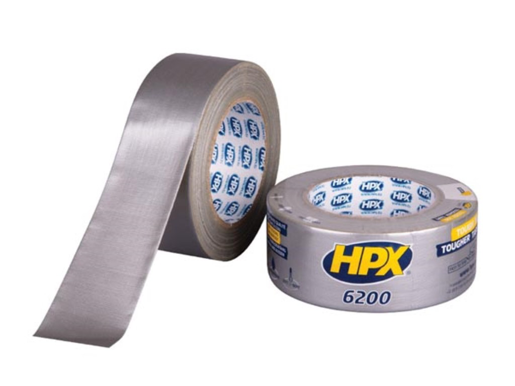 HPX PANTSERTAPE - ZILVER 48MM X 25M REF:HPXCS5025 HPX