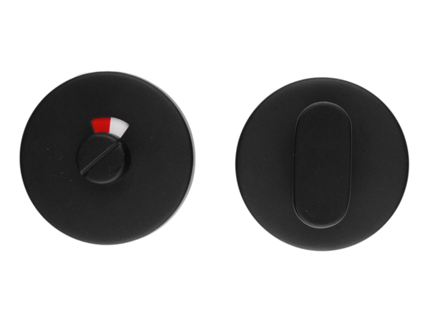 WC GARNITUUR ROND ZWART - BLISTER REF:130154 MENO