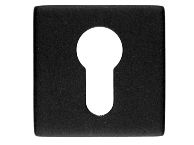 CILINDER PLAAT VIERKANT ZWART-BLISTER REF:130108