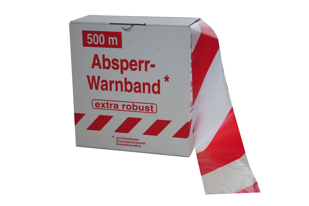 SIGNALISATIELINT EXTRA 500 MX80MM WIT/ROOD VM 1511