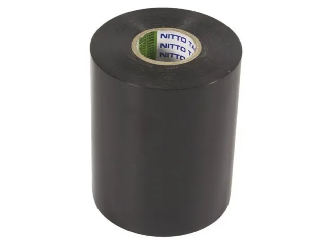 NITTO - ISOLATIETAPE - ZWART - 0,2MM X 100MM X 20M REF:1049N-N NITTO