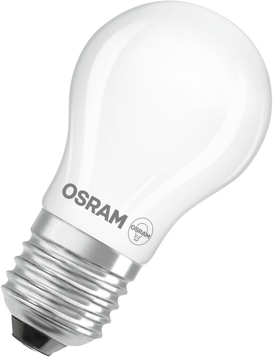 LED BOL E27 470LM 3.4W WW MAT REF:590446787 OSRAM