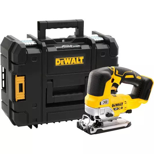 18V XR BRUSHLESS DECOUPEERZAAG MET BEUGELGREEP REF:DCS334NT-XJ DEWALT