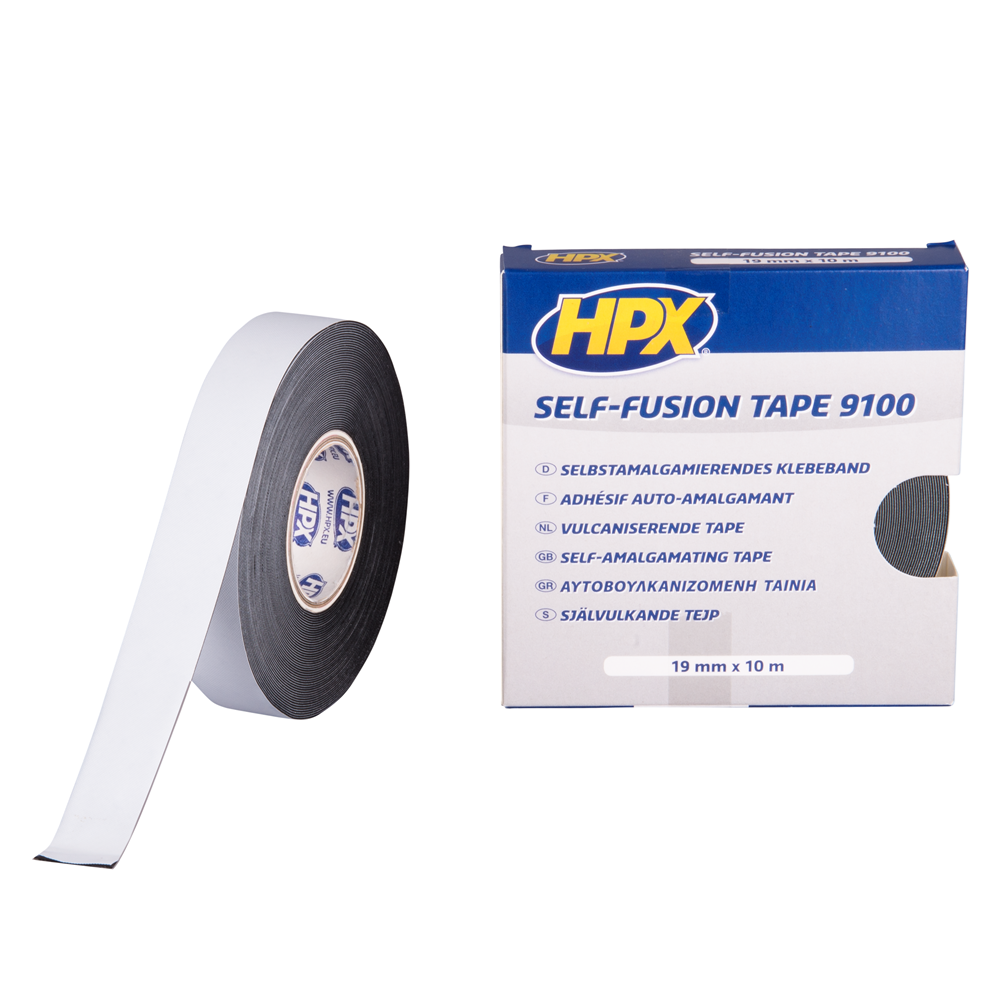 SF1910 Zelfvulkaniserende tape - ZWART 19MMX10M