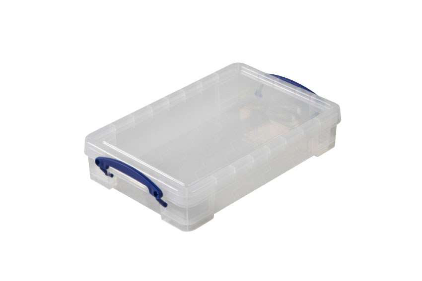 TRANSPARANTE BOX INCL DEKSEL 255X395X88 MM - 4L  REF:RUB-0400-990