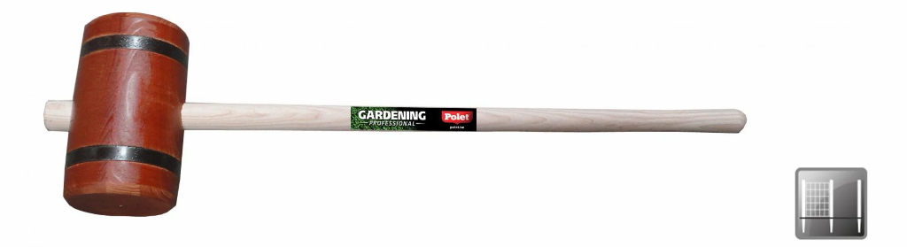 TUINHAMER HOUT 4,8KG M/ST 1M REF:151009 POLET