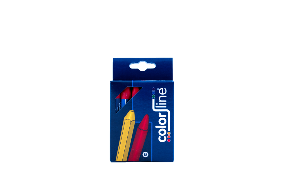 WASKRIJT OMHULD 12CM PER 12ST ROOD REF:CL 5003 COLOR LINE