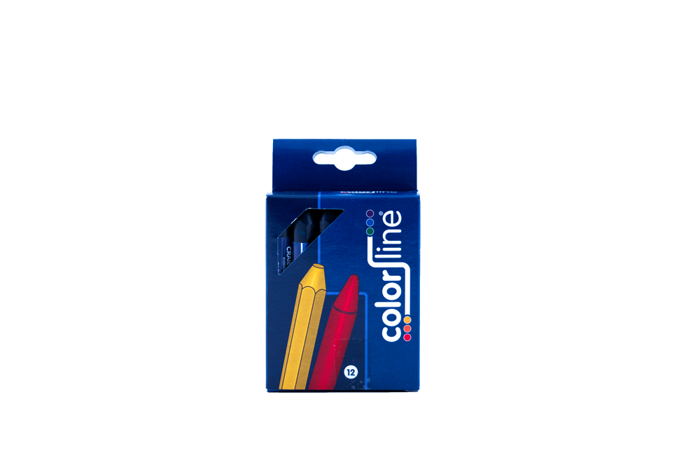 WASKRIJT OMHULD 12CM 12 STUKS BLAUW REF:CL 5004 COLOR LINE