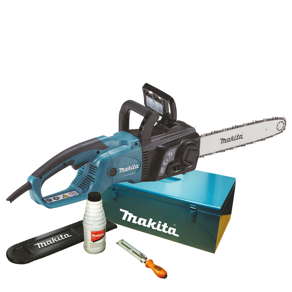ELEKTRISCHE KETTINGZAAG 2000W 35CM + KOFFER REF:UC3551AK MAKITA