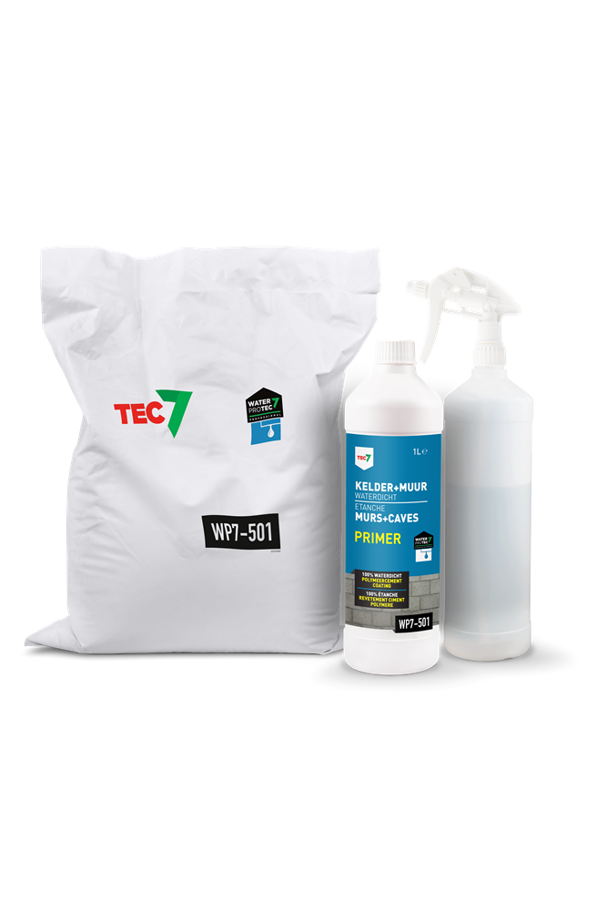 WP7-501 KELDER + MUUR WATERDICHT - SET(10KG+1L) REF:602090000 TEC7