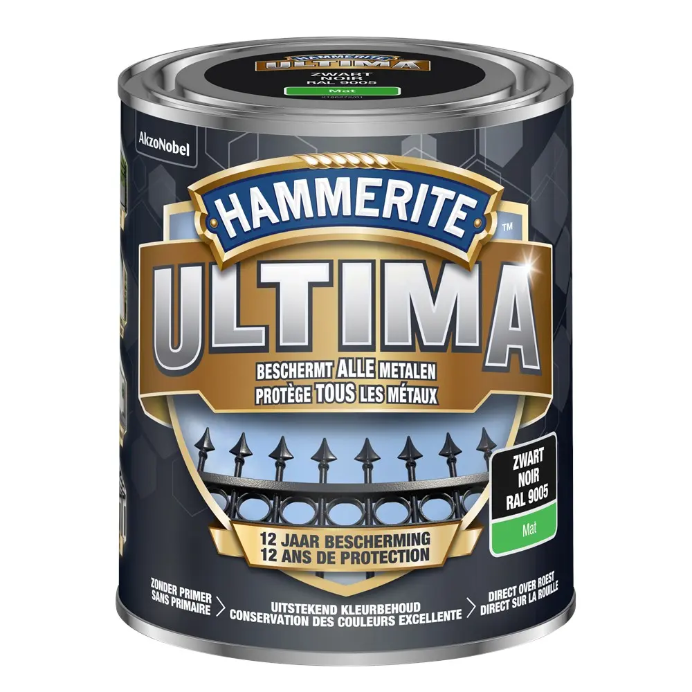 ULTIMA MAT ZWART REF:HT5623267 HAMMERITE