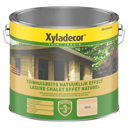 XY TUINHUISBEITS NATUURLIJK EFFECT BLANK MAT 2,5L REF:XY5510966 XYLADECOR