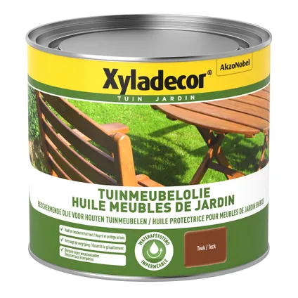 XY TUINMEUBELOLIE TEAK 500ML REF:XY5485981 XYLADECOR