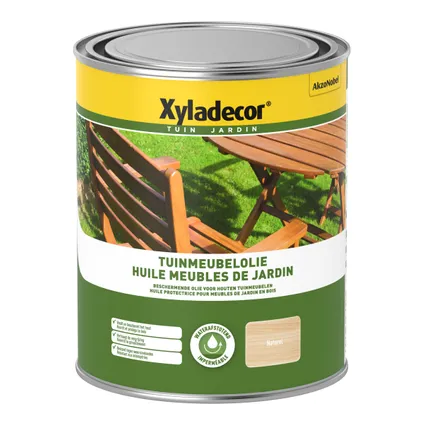 XY TUINMEUBELOLIE NATUREL MAT 1L REF:XY5485983 XYLADECOR