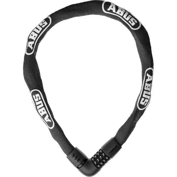 FIETSSLOT 6806C/85 BLACK TRESOR 6MM REF:46868 ABUS